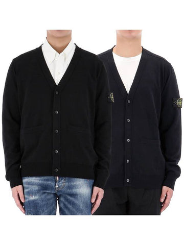 compass patch wool cardigan 2 types 8115511C4 - STONE ISLAND - BALAAN 1