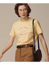 Saturday Morning Logo T-Shirt Vintage Yellow - UNLIKELOOK - BALAAN 1