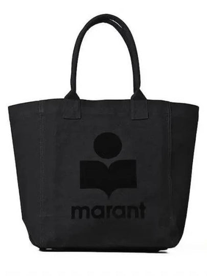 Yenky Logo Tote Bag Black - ISABEL MARANT - BALAAN 2