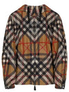 Layered Check Nylon Hooded Jacket Archive Beige - BURBERRY - BALAAN 2