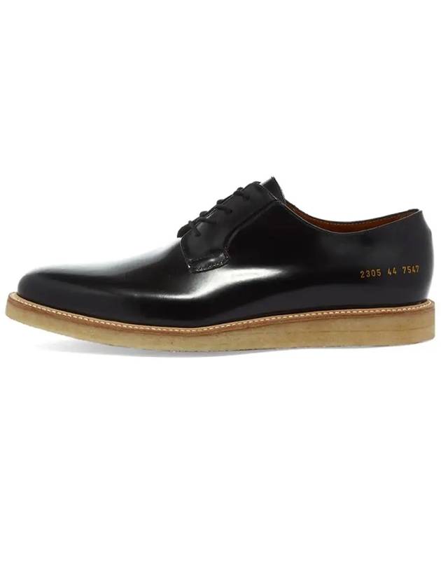 Shiny Leather Derby Black - COMMON PROJECTS - BALAAN 3