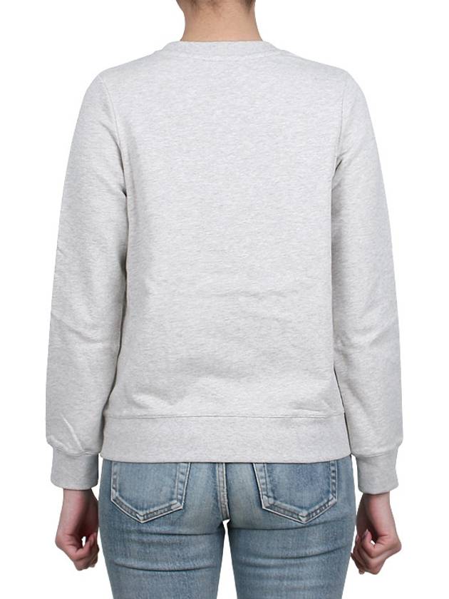 Women's Tina Logo Sweat Sweatshirt Heather Ecru - A.P.C. - BALAAN 5