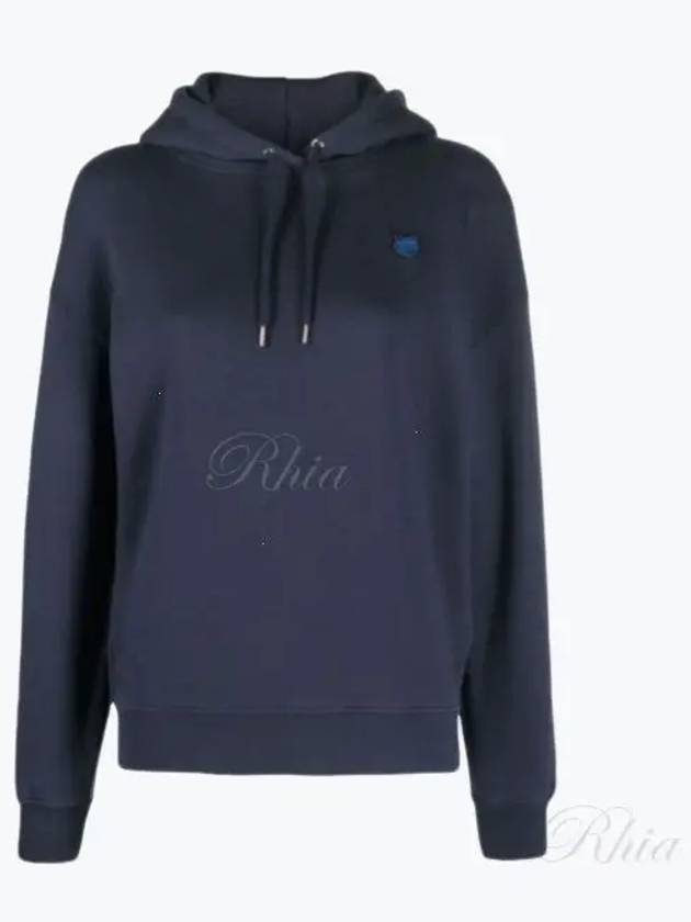 Bold Head Fox Patch Comfort Hooded Ink Blue - MAISON KITSUNE - BALAAN 2