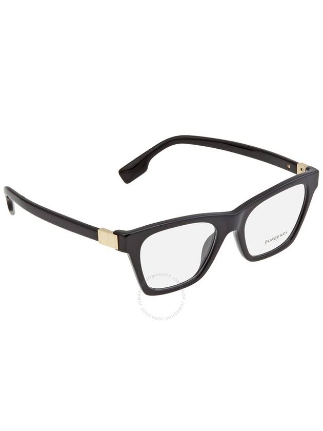 Eyewear Demo Square Eyeglasses Black - BURBERRY - BALAAN 4