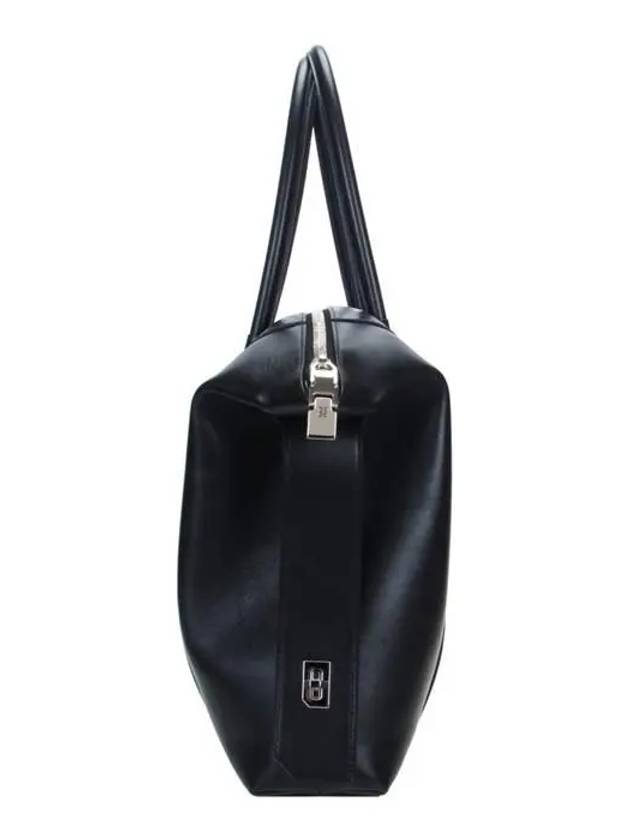 Antigona Lock Soft Leather Tote Bag Black - GIVENCHY - BALAAN 4