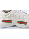 Band logo rhyton sneakers 8 5 275 - GUCCI - BALAAN 7