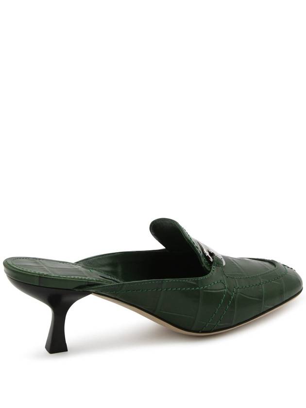 Ferragamo With Heel Green - SALVATORE FERRAGAMO - BALAAN 5