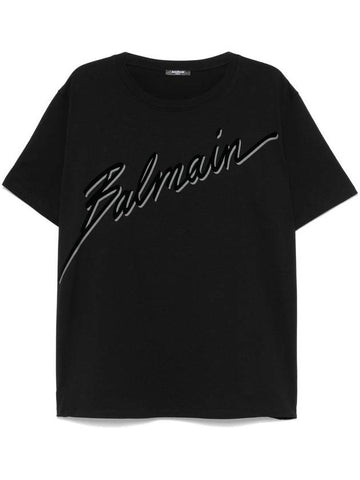 Balmain T-shirts and Polos Black - BALMAIN - BALAAN 1