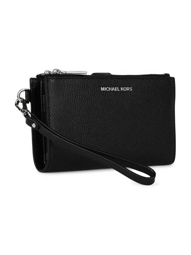 Michael Kors 'Jet Set' Black Leather Wallet - MICHAEL KORS - BALAAN 2