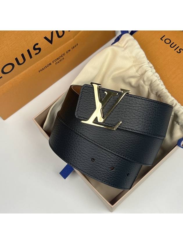 Men's LV Initial Torion Leather Reversible Belt - LOUIS VUITTON - BALAAN.