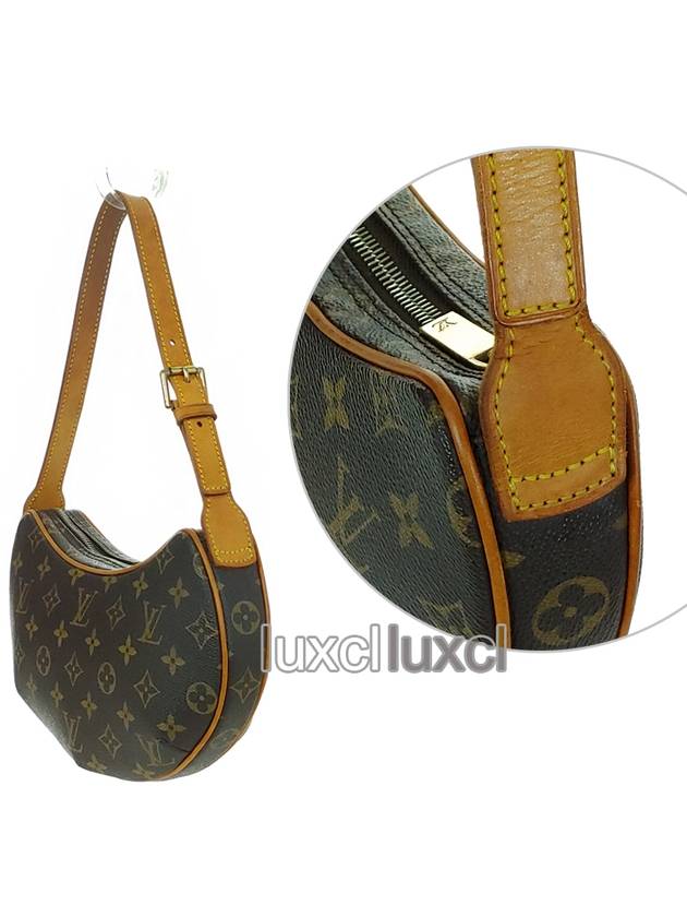 Monogram Croissant PM Vintage Shoulder Bag - LOUIS VUITTON - BALAAN 4