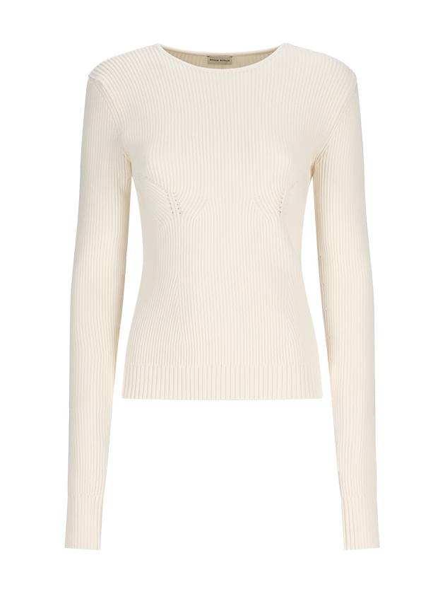 SCULPTED RIB KNIT TOP - MAGDA BUTRYM - BALAAN 1