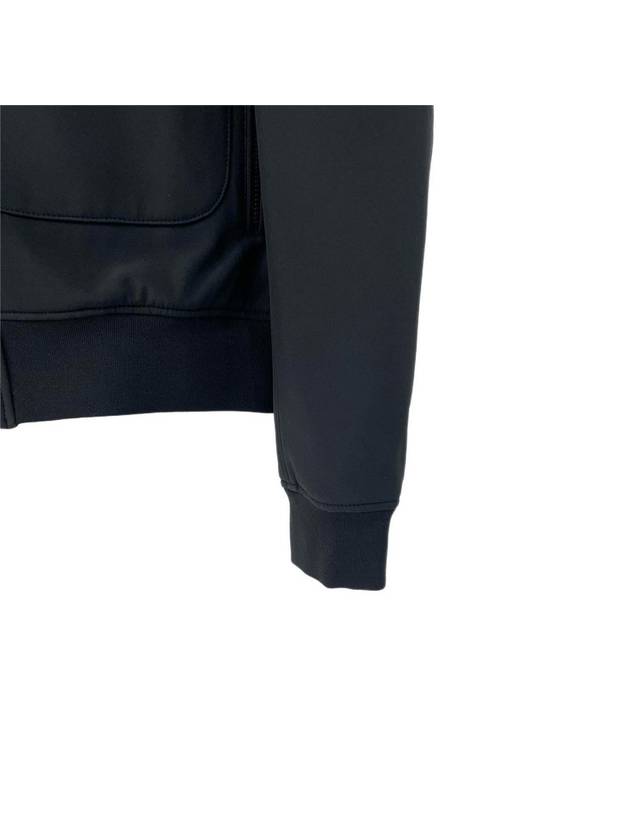 Lens Wappen Shell R Zip-Up Jacket Black - CP COMPANY - BALAAN 8