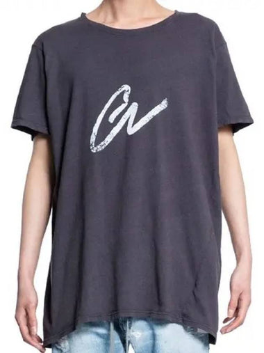 Logo printing cotton t shirt 271543 - GREG LAUREN - BALAAN 1