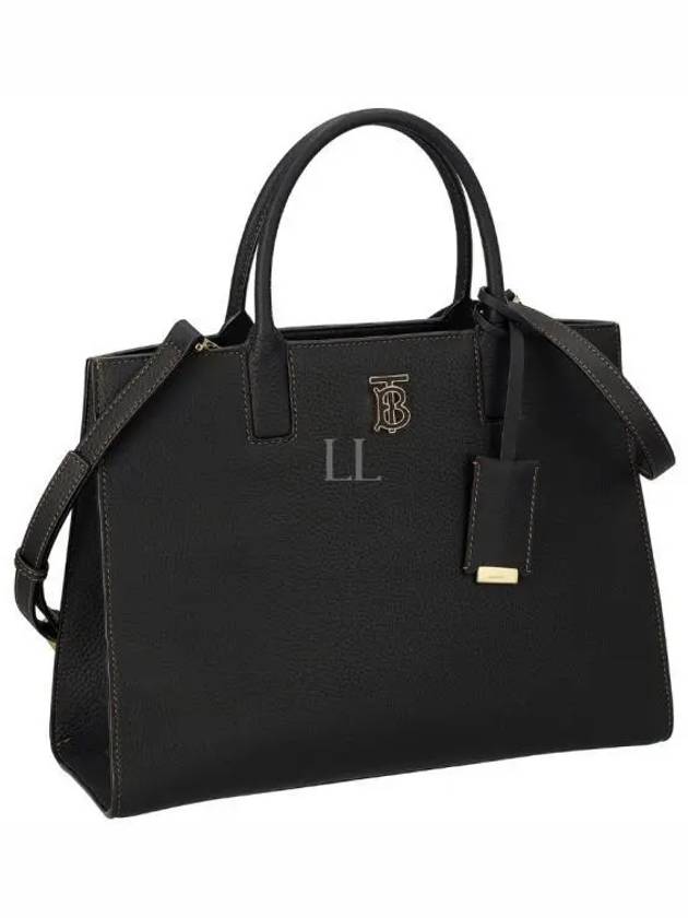 Frances Small Tote Bag Black - BURBERRY - BALAAN 2