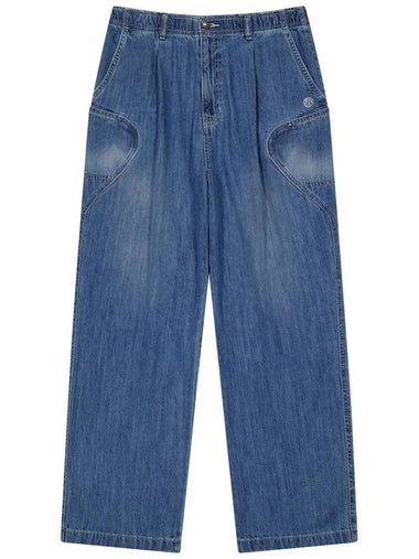 OG Heritage Denim OneTuck Pants Blue - OFFGRID - BALAAN 1