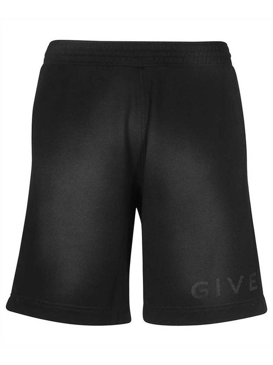 Boxy Fit Shorts Black - GIVENCHY - BALAAN 1