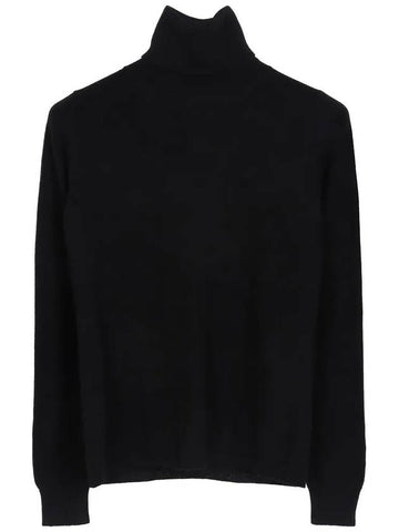 23FW Black Radura Turtleneck Wool Cashmere Knit RADURA 011 - MAX MARA - BALAAN 1