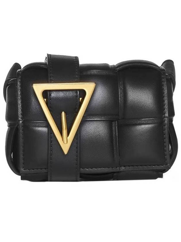 Candy Cassette Padded Mini Cross Bag Black - BOTTEGA VENETA - BALAAN 2