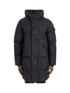 Wappen Patch Crinkle Labs Padding Black - STONE ISLAND - BALAAN 2