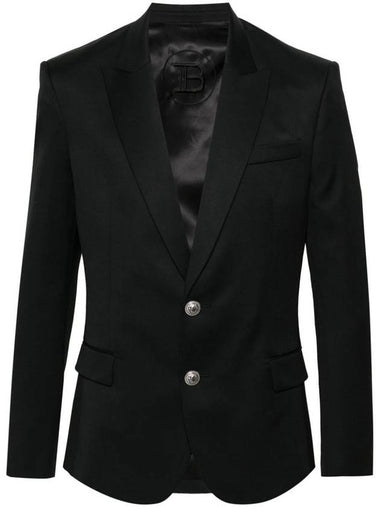 Balmain Wool 2 Btn Jacket Clothing - BALMAIN - BALAAN 1