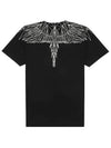 Marcelo Bullon Neon Wing Round Tee CMAA018S19001026 1031 - MARCELO BURLON - BALAAN 3