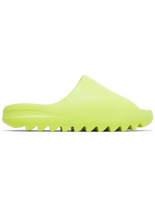 Yeezy Slide Slippers Glow Green - ADIDAS - BALAAN.