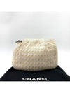 Tweed shearling shoulder bag tote - CHANEL - BALAAN 2