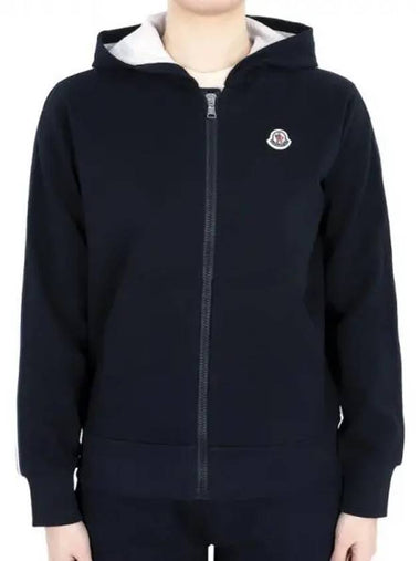 Kids Logo Patch Hood Zip up Navy 8G00008 809AG 778 12 14A Adults Wearable 271700 1064532 - MONCLER - BALAAN 1