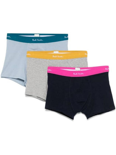 Logo Waistband Boxer Briefs 3 Pack Set M1A914N3PK561A - PAUL SMITH - BALAAN 1