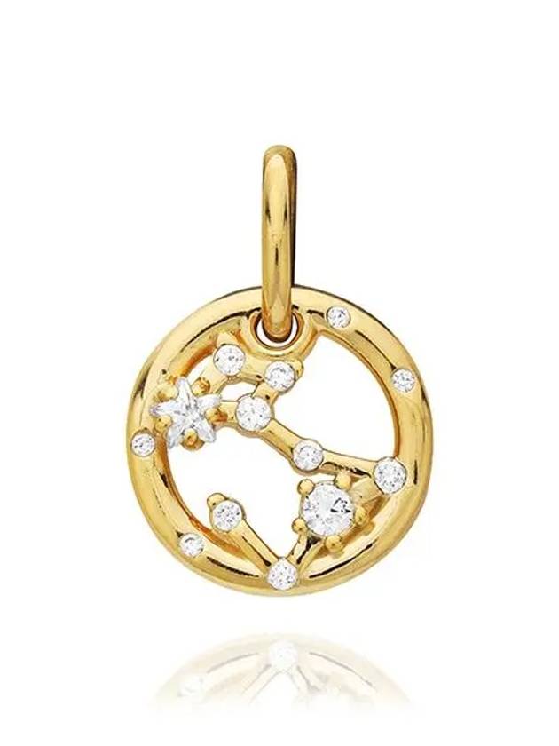 Pisces Zodiac Dangle Bracelet Charm Gold - PANDORA - BALAAN 3