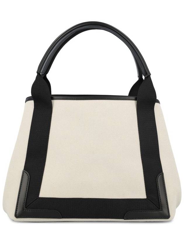 Cabas Logo Canvas Small Tote Bag Black - BALENCIAGA - BALAAN 3