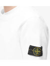 Wappen Patch Crew Neck Sweatshirt White - STONE ISLAND - BALAAN 6