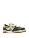 Match Low Top Sneakers Green - FENDI - BALAAN 3