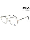 Glasses Frame VFI113V 0302 Square Metal Men Women Glasses - FILA - BALAAN 1