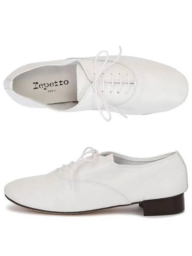 Women's Gigi Oxford Shoes White - REPETTO - BALAAN 2