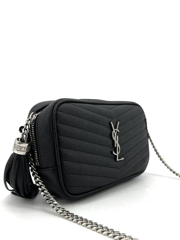 Lou Mini Matelasse Cross Bag 612579 - SAINT LAURENT - BALAAN 5