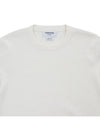 4 Bar Armband Milano Stitch Knit Top White - THOM BROWNE - BALAAN 4