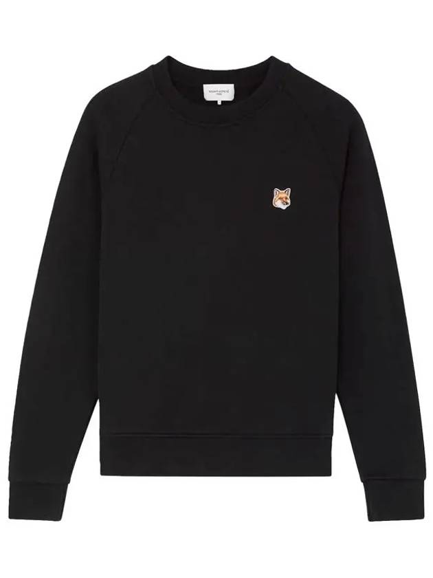 Fox Head Patch Adjusted Sweatshirt Black - MAISON KITSUNE - BALAAN 2