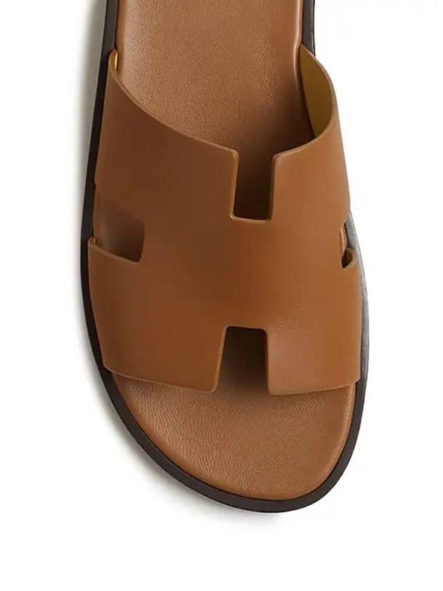 Izmir Men s Slippers Gold H041141Z H03425 - HERMES - BALAAN 3