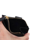 Vitello Move Leather Card Wallet Black - PRADA - BALAAN.