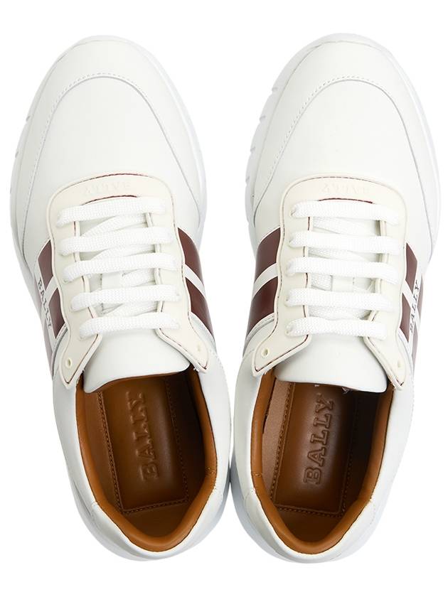 Men's Bronnye Low Top Sneakers White - BALLY - BALAAN 3