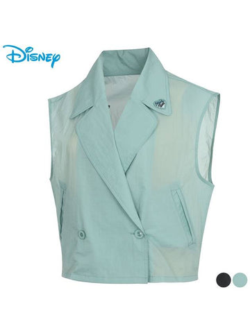 collar short jacket type woven vest vest DN1LJV009 - DISNEY GOLF - BALAAN 1