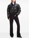 Vinyl Padding Jacket Black - COURREGES - BALAAN 4