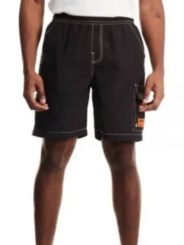 DEUS 24 Big Fella Swim Short Mesh DMS232189B BLK Shorts - DEUS EX MACHINA - BALAAN 1