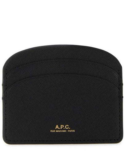 Demi Lune Card Wallet Black - A.P.C. - BALAAN 2