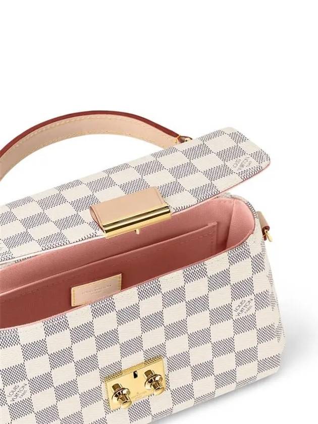 Croisette Damier Azur Cross Bag Cream - LOUIS VUITTON - BALAAN 6