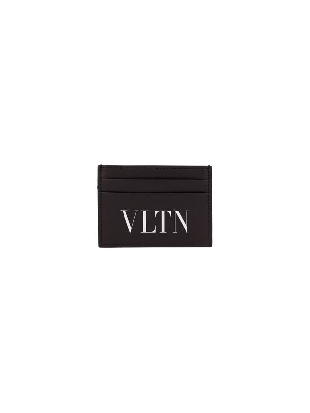 VLTN Logo Card Wallet Black - VALENTINO - BALAAN 2