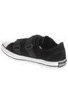 Men's Velcro Vulcanized Low Sneakers Black PMIA034E20LEA001 1001 - PALM ANGELS - BALAAN 2