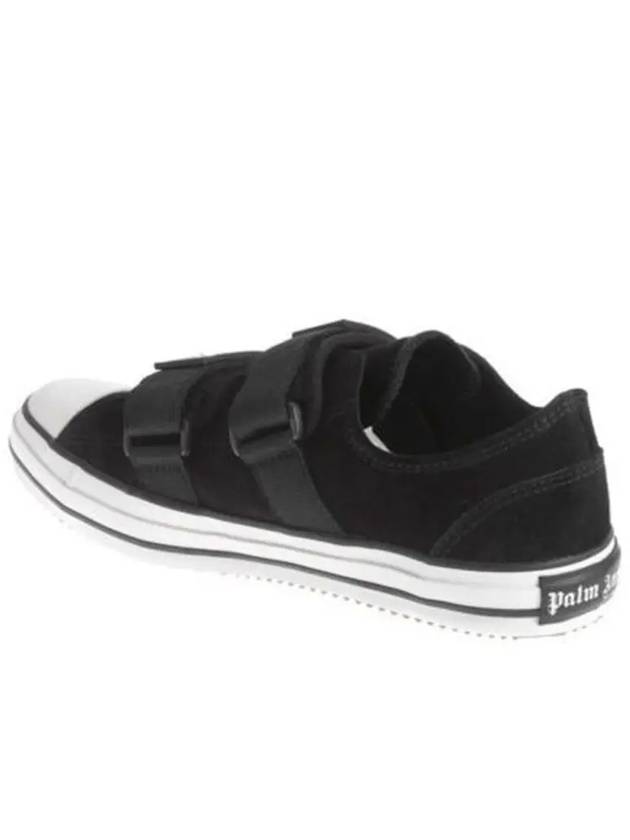 Velcro Vulcanzed Low Top Sneakers Black - PALM ANGELS - BALAAN 3